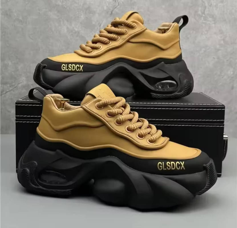     			Densu Tan Men's Outdoor Shoes