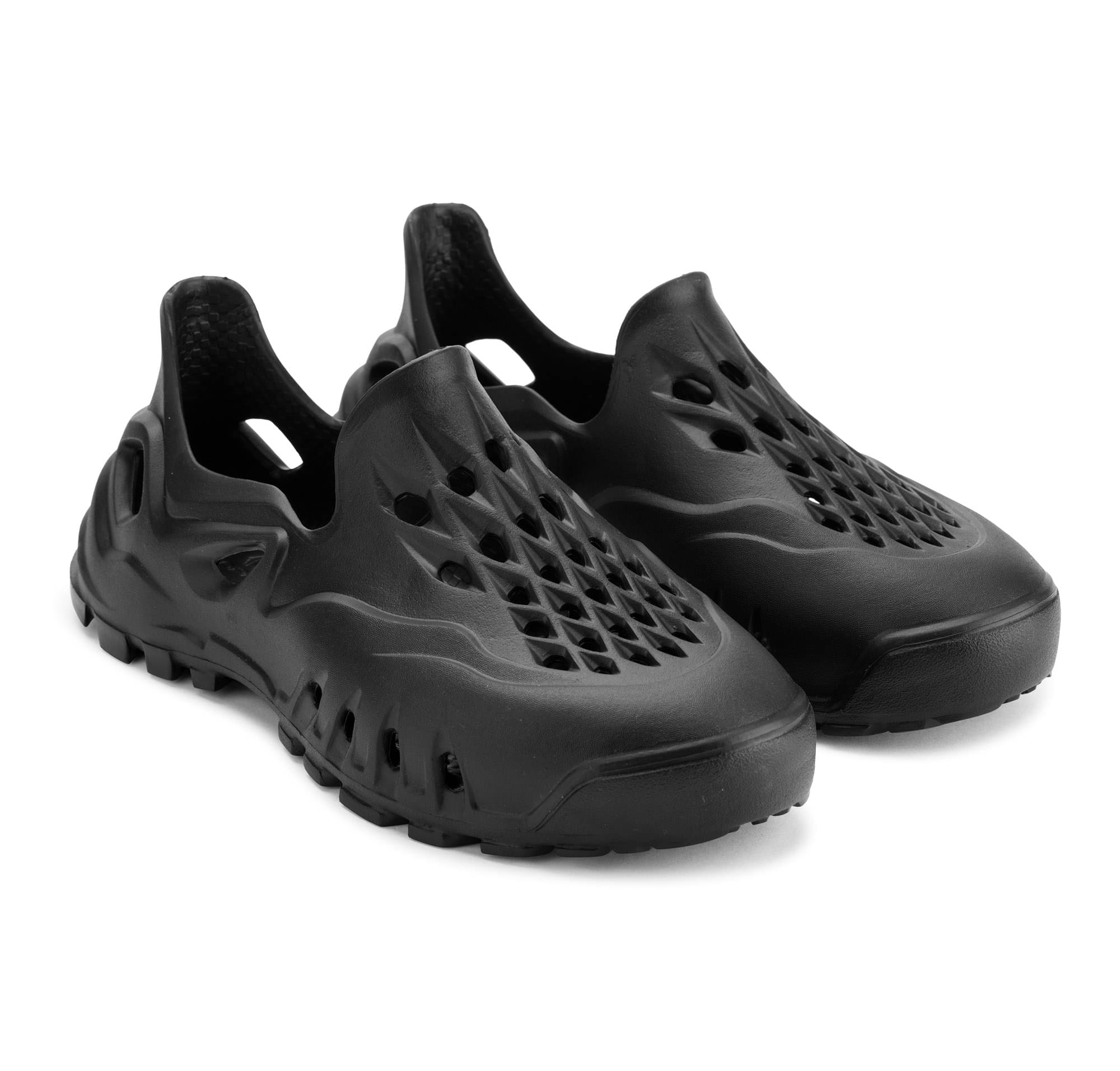     			HOPPA - Black Men's Floater Sandals