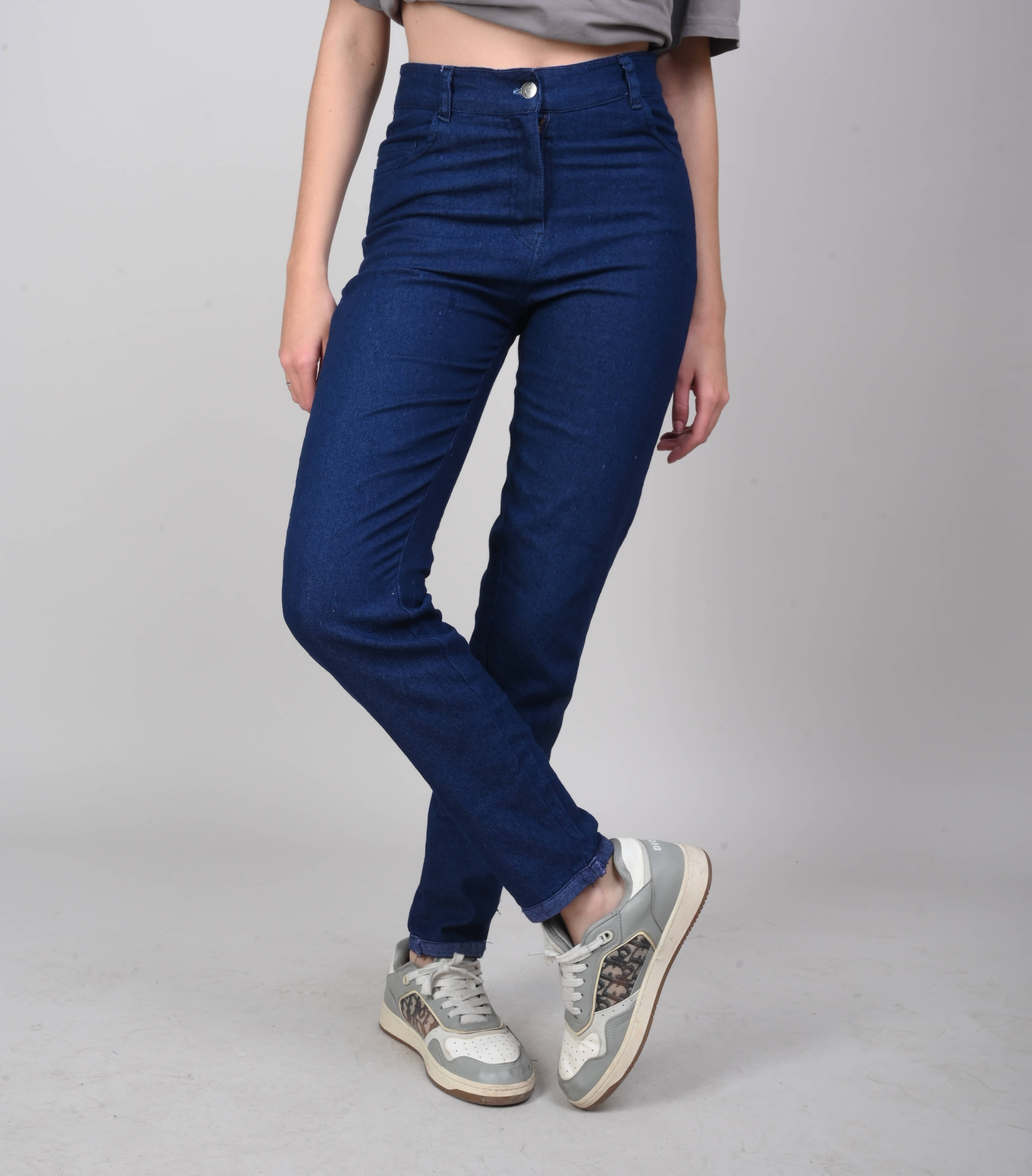     			NEUNK Women's Bootcut Mid-Rise Jeans ( Dark Blue )