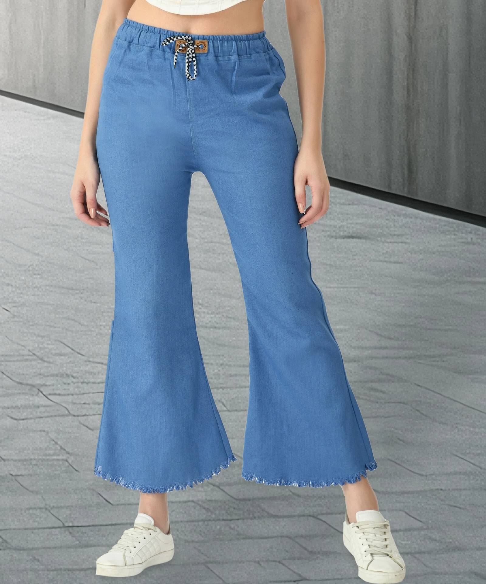     			NEUNK Women's Jogger Mid-Rise Jeans ( Blue )