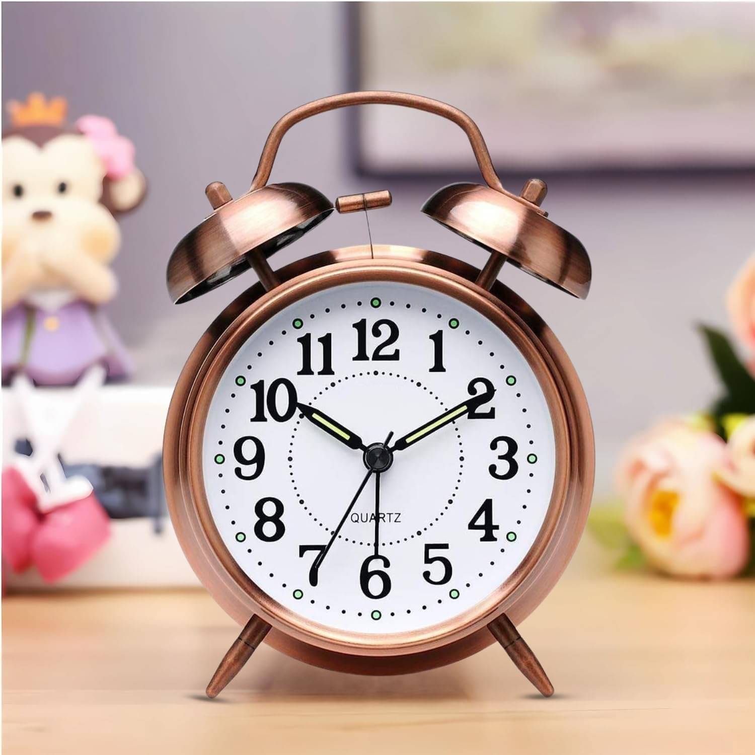     			SCODELLA Analog Alarm Clock - Pack of 1