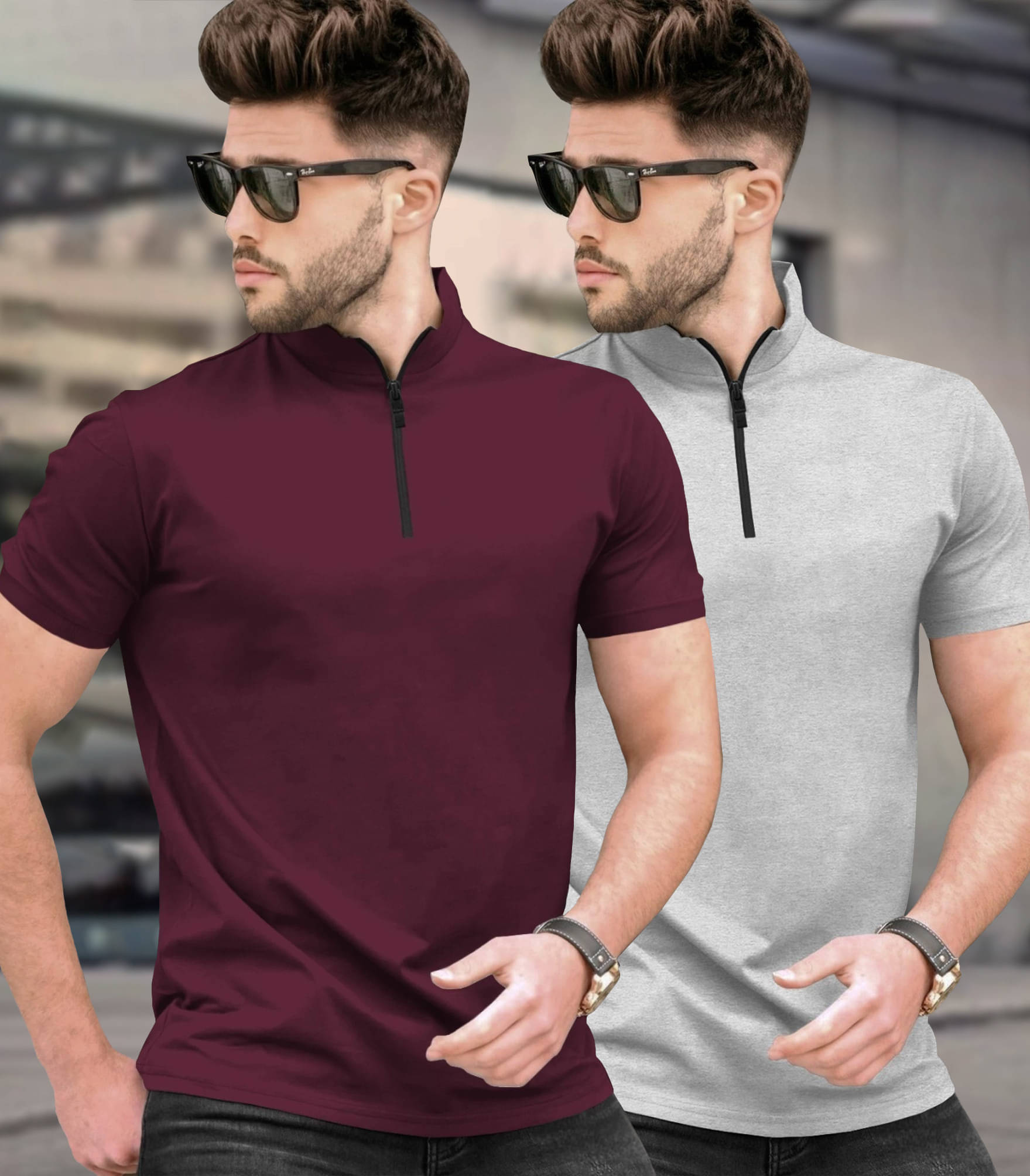 Tripr Men Cotton Blend Regular Fit Printed T-Shirt ( Black ) Tripr Men Cotton Blend Regular Fit Printed T-Shirt ( Black )
