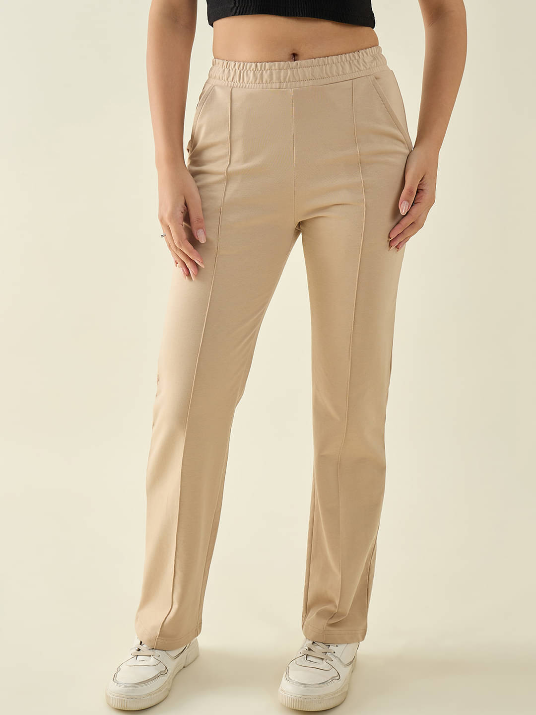     			98 Degree North Women Cotton Sports Trackpants