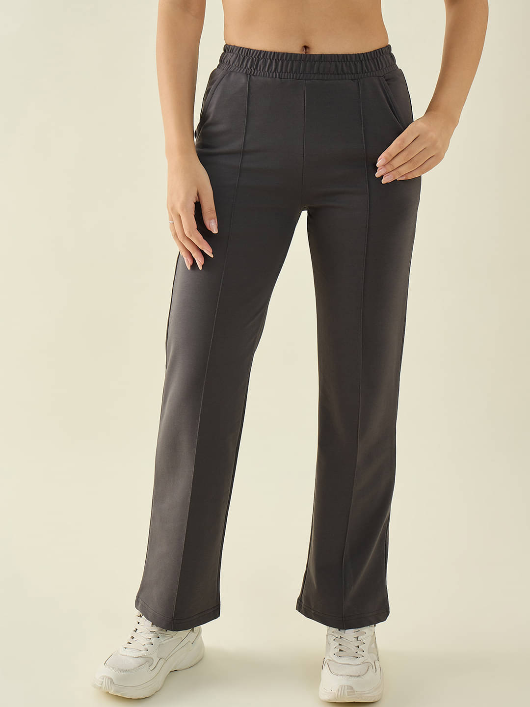     			98 Degree North Women Cotton Sports Trackpants