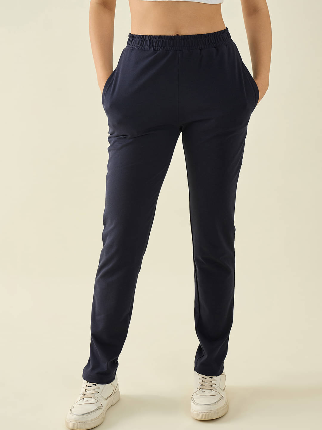     			98 Degree North Women Cotton Sports Trackpants