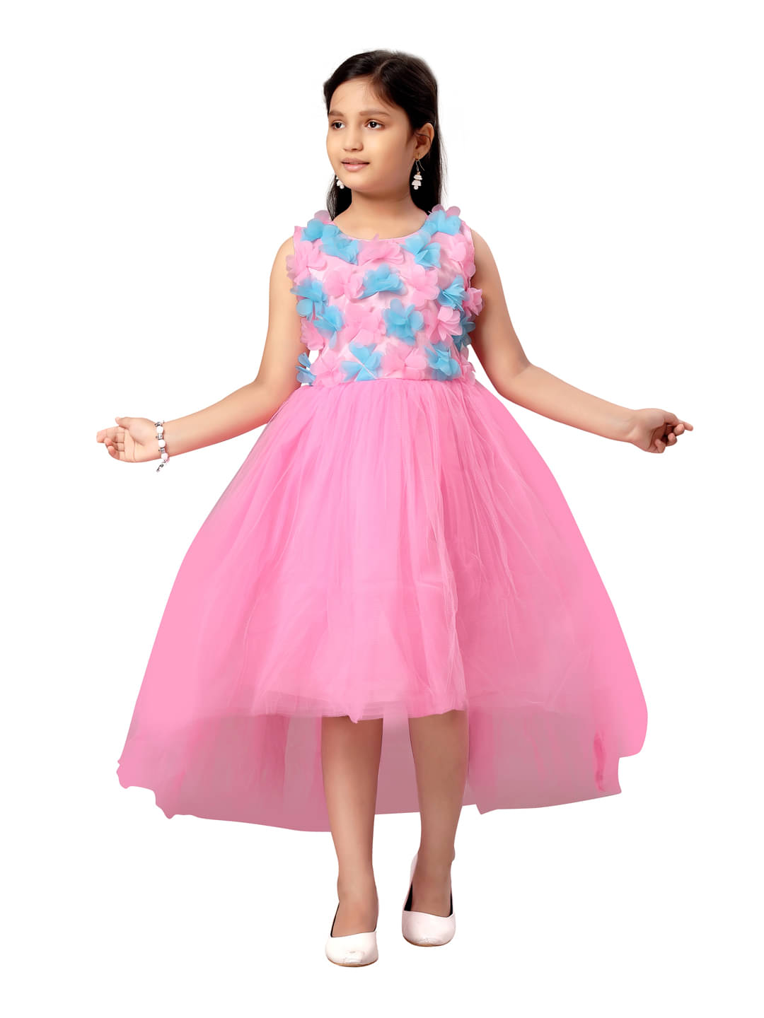 Aarika Polyester Frock For Girls ( Pack of 1 , Pink ) Aarika Polyester Frock For Girls ( Pack of 1 , Pink )