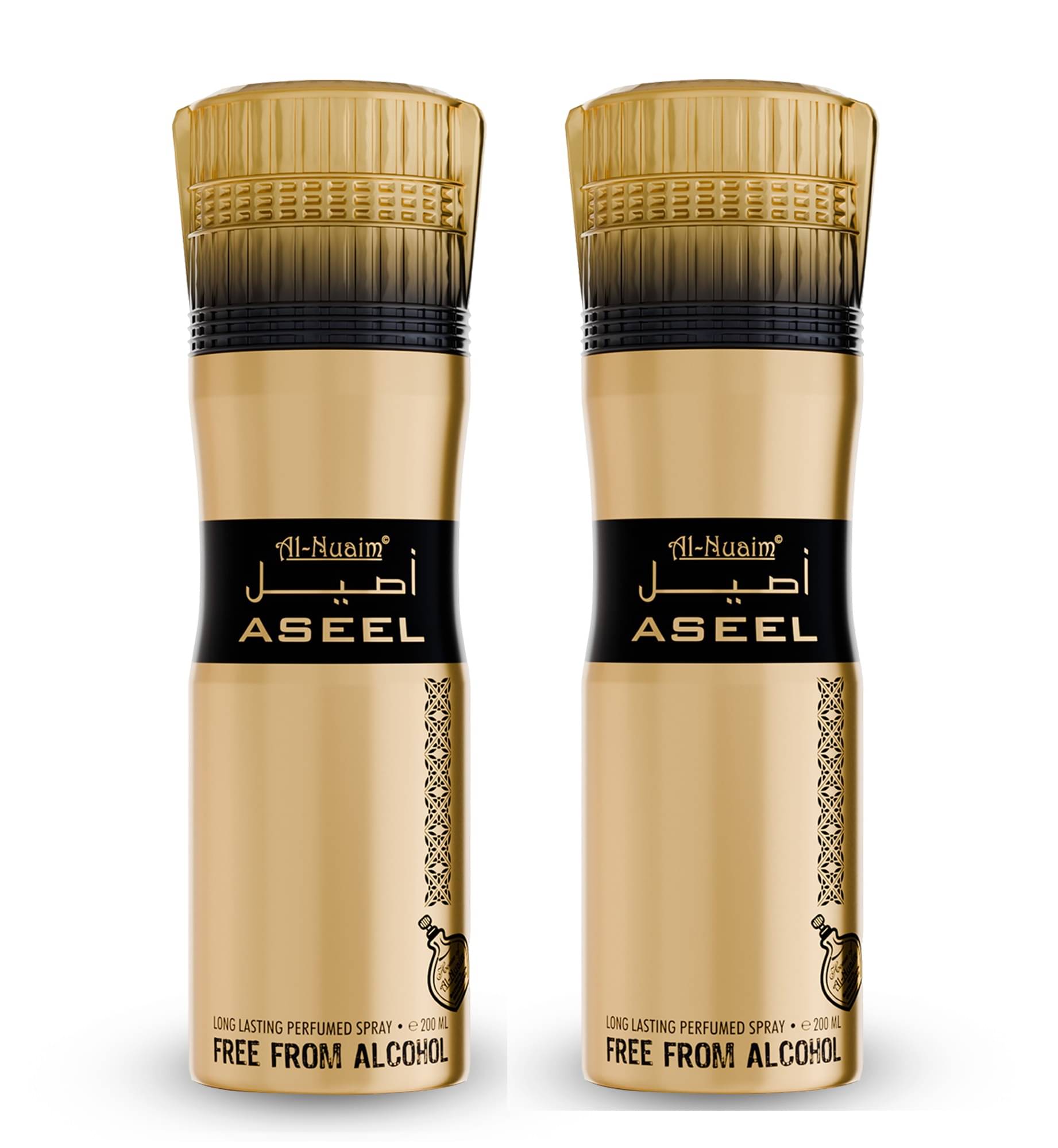     			Al-Nuaim ASEEL  (PACK OF 2) Deodorant Spray for Unisex 100 ml ( Pack of 2 )
