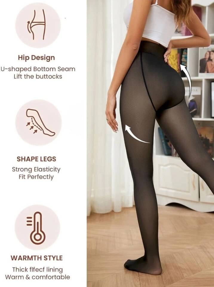 BlackRod Pack of 1 Women's Polyester Full length Stockings ( Black ) BlackRod Pack of 1 Women's Polyester Full length Stockings ( Black )