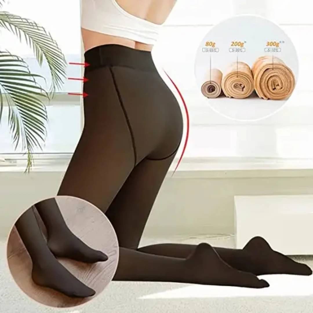 BlackRod Pack of 1 Women's Woollen Full length Stockings ( Black ) BlackRod Pack of 1 Women's Woollen Full length Stockings ( Black )