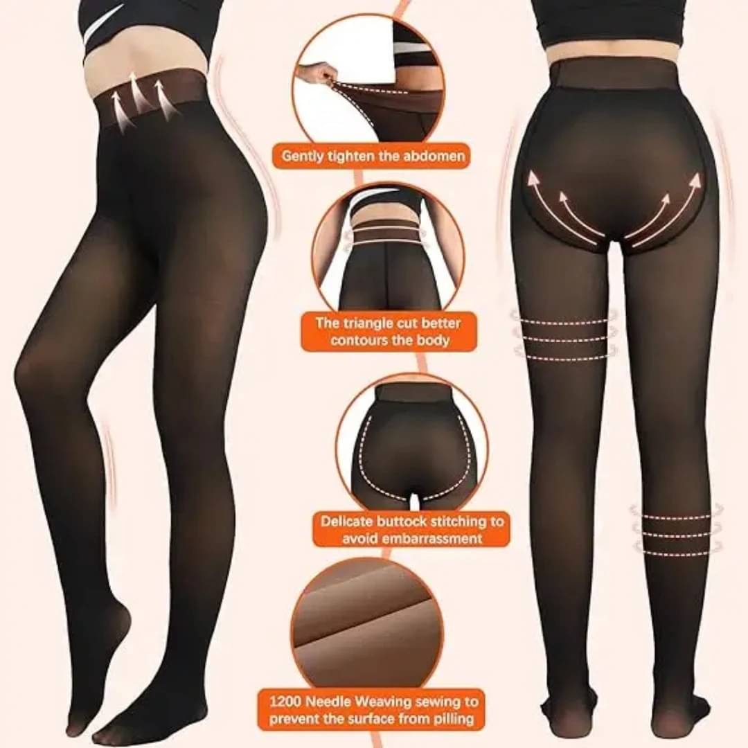 BlackRod Pack of 1 Women's Woollen Full length Stockings ( Black ) BlackRod Pack of 1 Women's Woollen Full length Stockings ( Black )