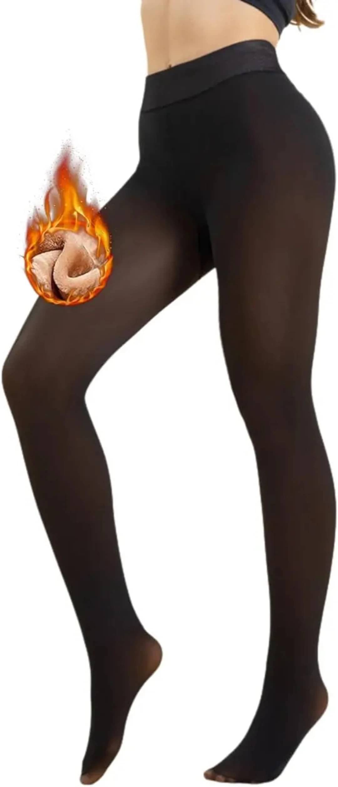     			BlackRod Pack of 1 Women's Woollen Full length Stockings ( Black )