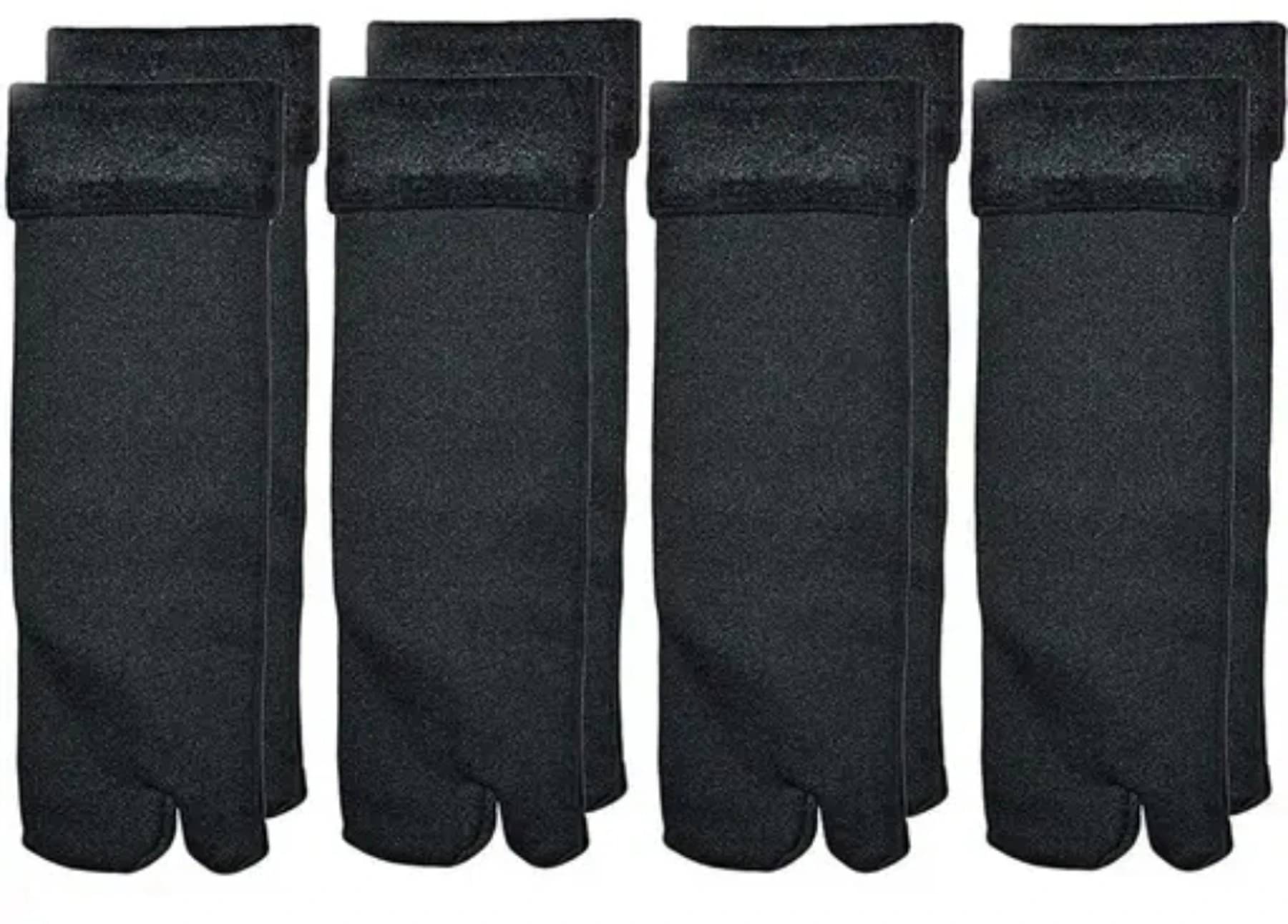 BlackRod Pack of 4 Women's Fleece Ankle Length Socks ( Black )     			BlackRod Pack of 4 Women's Fleece Ankle Length Socks ( Black )