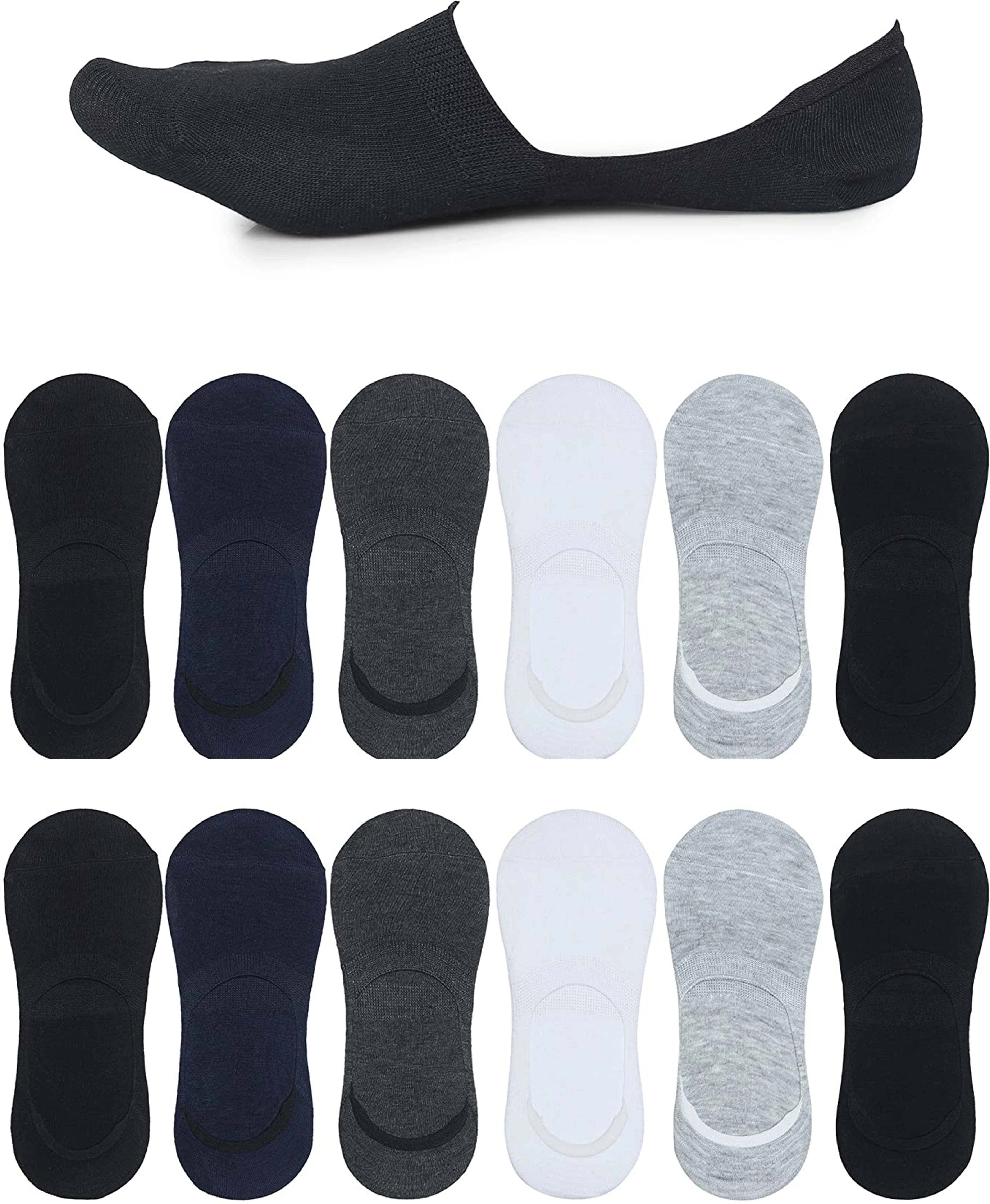     			BlackRod Pack of 6 Unisex Lycra Footies ( Multicolor )