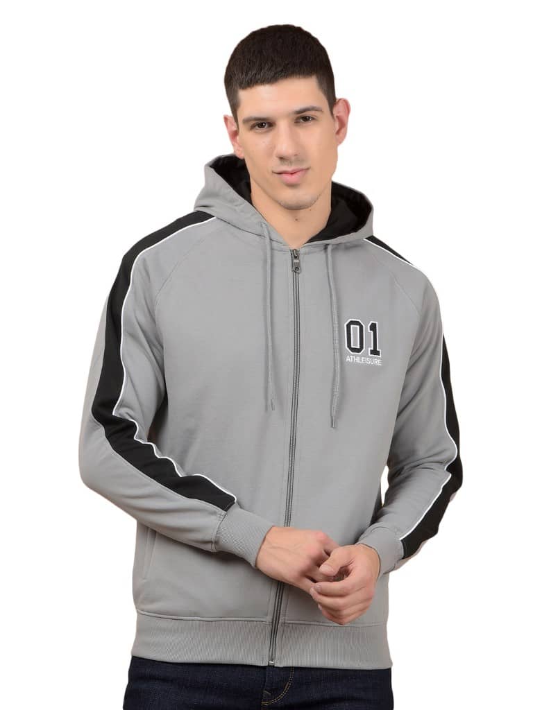 Dollar Cotton Hooded Men's Sweatshirt - Navy ( Pack of 1 )