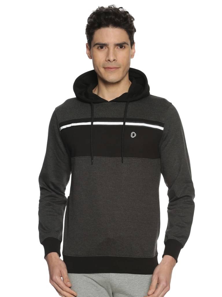     			Dollar Cotton Hooded Men's Sweatshirt - Multi ( Pack of 1 )