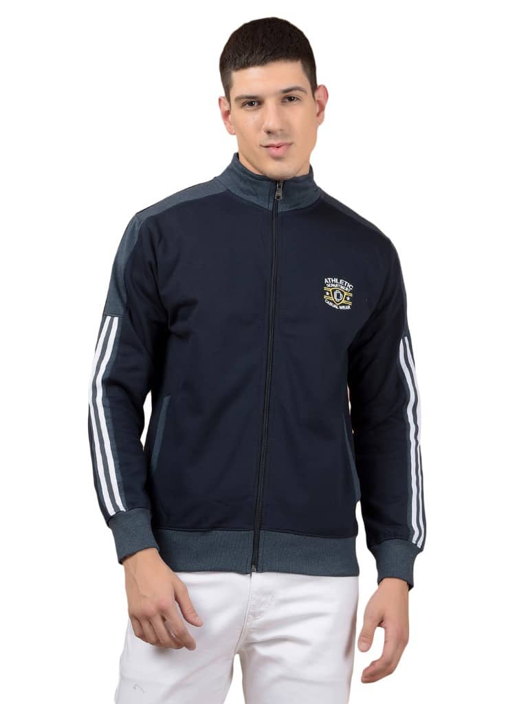 Dollar Cotton Men's Casual Jacket - Navy ( Pack of 1 ) - Jackets & Coats | Buy online on ZillyBuy