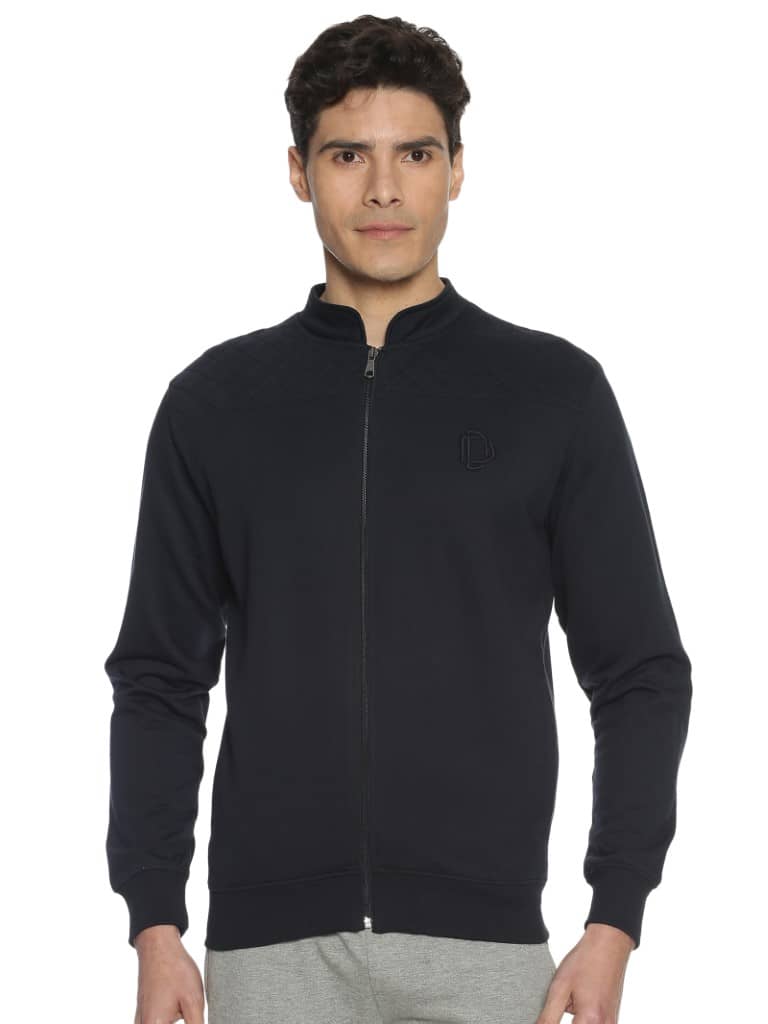 Dollar Microfibre Men's Casual Jacket - Navy ( Pack of 1 ) - Jackets & Coats | Buy online on ZillyBuy