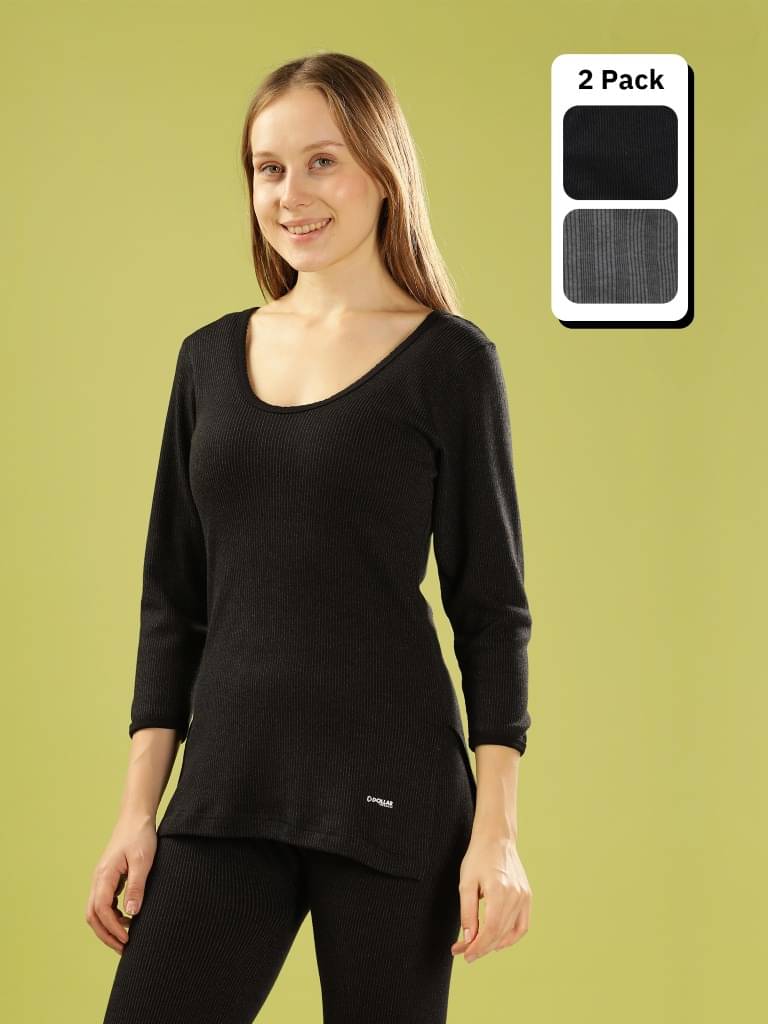 Pyjama Set Amul Thermal Wear For Ladies Amul Cotton Blend Thermal