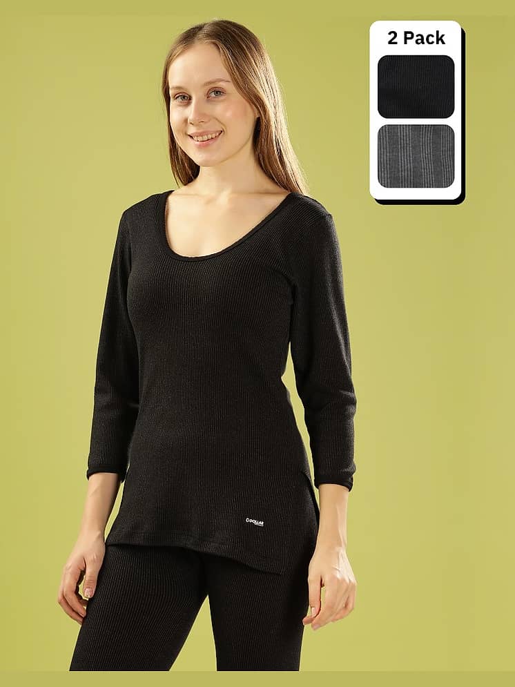 Pyjama Set Amul Thermal Wear For Ladies Amul Cotton Blend Thermal