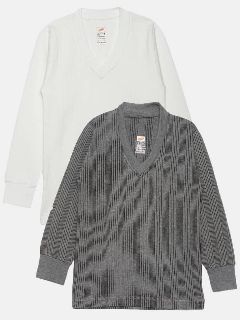     			Dollar Ultra Pack of 1 Boys Cotton Blend Thermal Top ( Multicolor )
