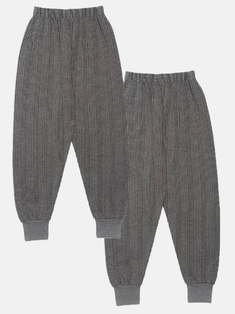     			Dollar Ultra Pack of 1 Boys Cotton Blend Thermal Bottom ( Grey )