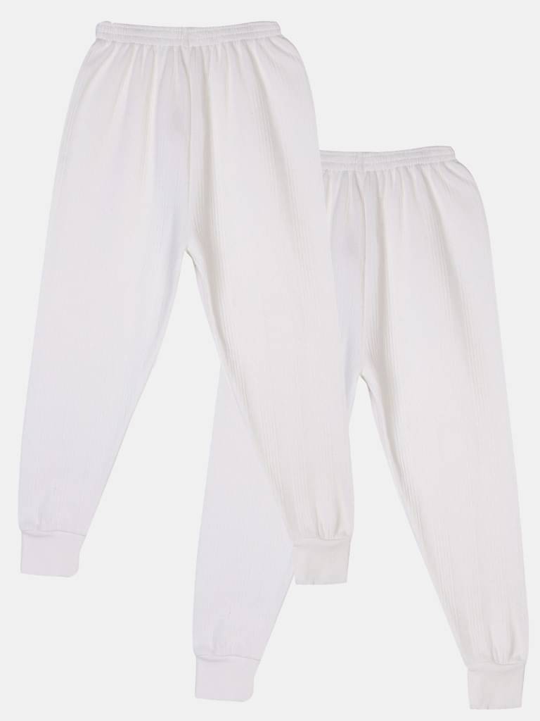     			Dollar Ultra Pack of 1 Boys Cotton Blend Thermal Bottom ( Off White )