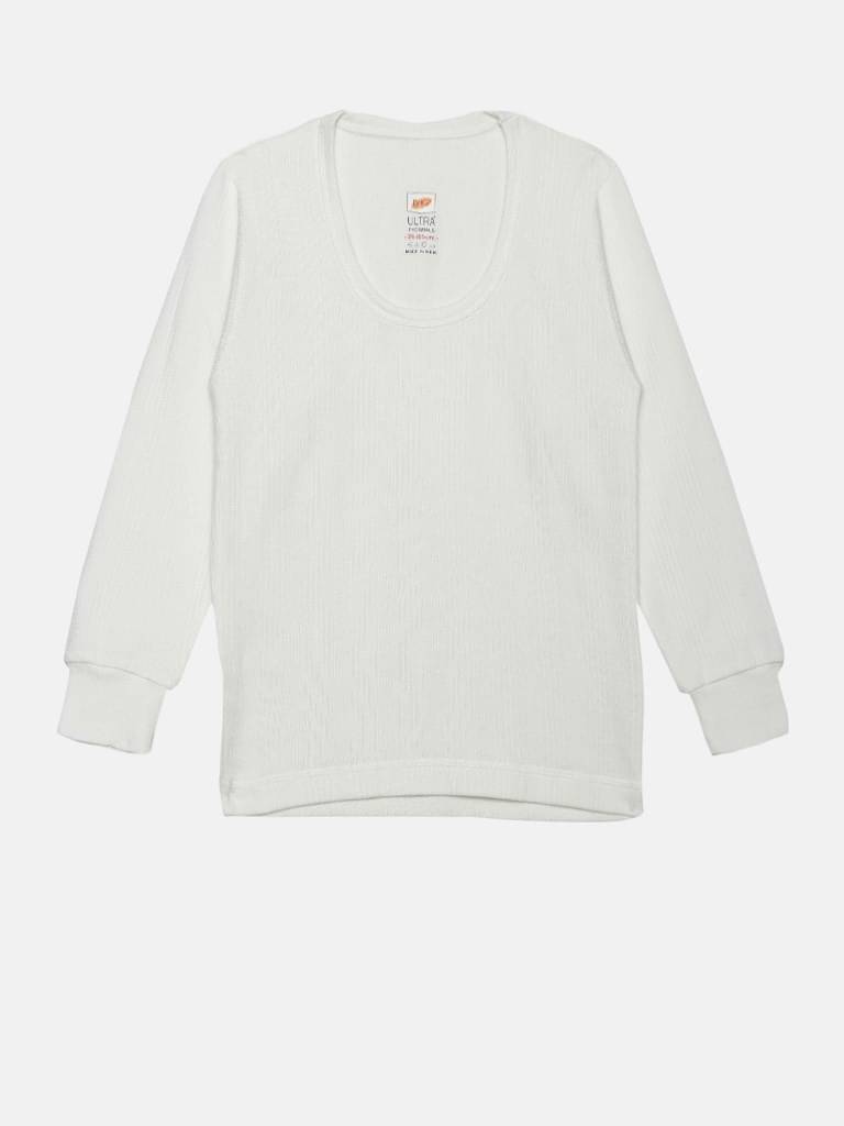     			Dollar Ultra Pack of 1 Boys Cotton Blend Thermal Top ( Off White )
