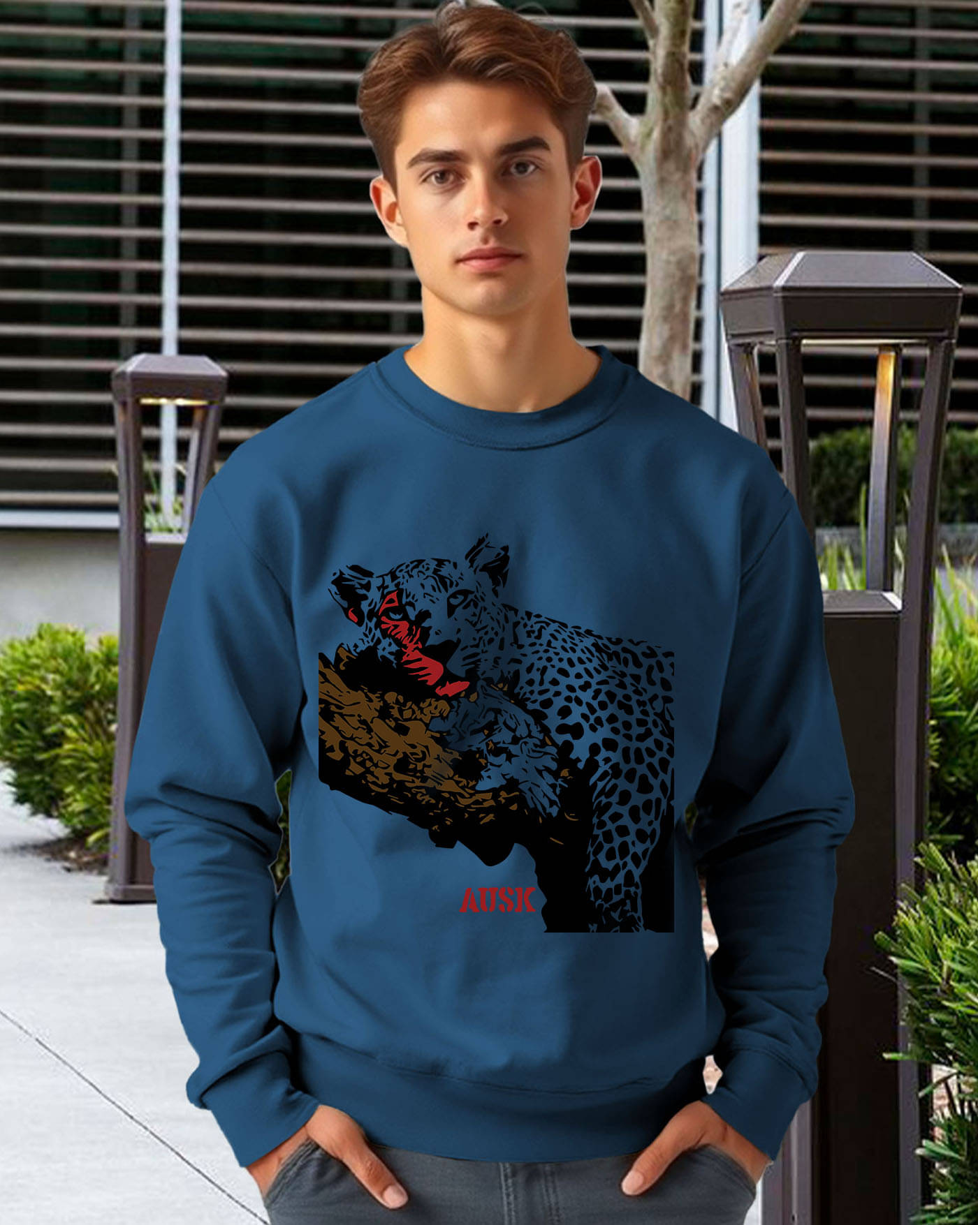 ENITOR Fleece Round Neck Men's Sweatshirt - Teal Blue ( Pack of 1 )     			ENITOR Fleece Round Neck Men's Sweatshirt - Teal Blue ( Pack of 1 )