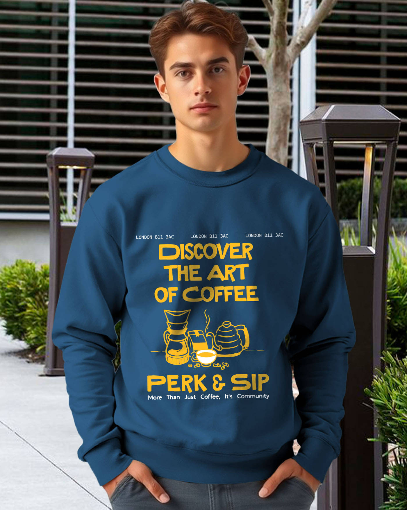 ENITOR Fleece Round Neck Men's Sweatshirt - Teal Blue ( Pack of 1 ) ENITOR Fleece Round Neck Men's Sweatshirt - Teal Blue ( Pack of 1 )