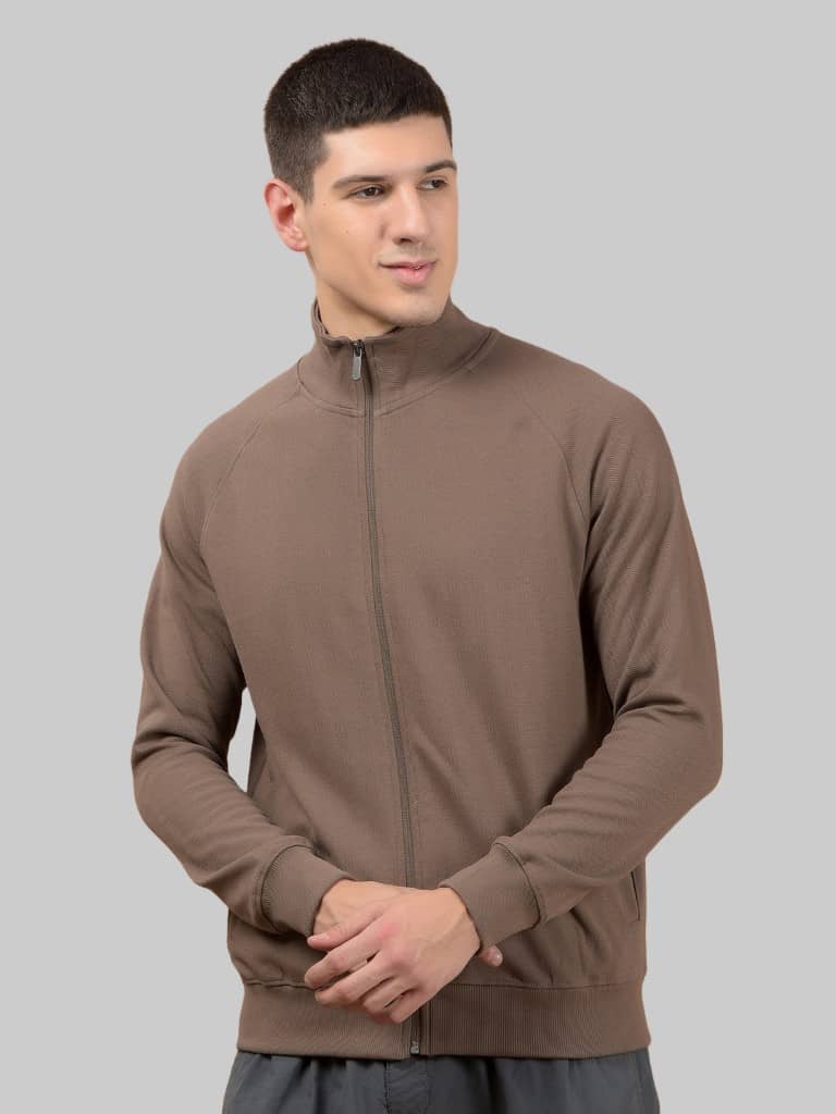 Force NXT Cotton Men's Casual Jacket - Brown ( Pack of 1 ) - Jackets & Coats | Buy online on ZillyBuy