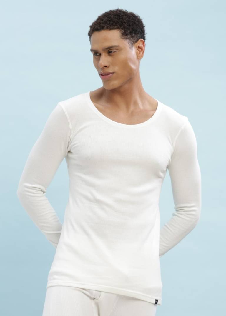 Force NXT Pack of 1 Cotton Blend Thermal Tops For Men's ( White ) Force NXT Pack of 1 Cotton Blend Thermal Tops For Men's ( White )