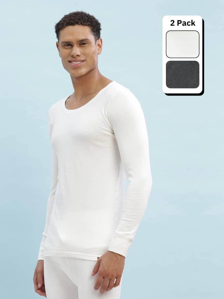 Force NXT Pack of 2 Cotton Blend Thermal Tops For Men's ( Multicolor ) Force NXT Pack of 2 Cotton Blend Thermal Tops For Men's ( Multicolor )