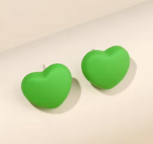     			Generic vijay Green Stud Earrings ( Pack of 1 )