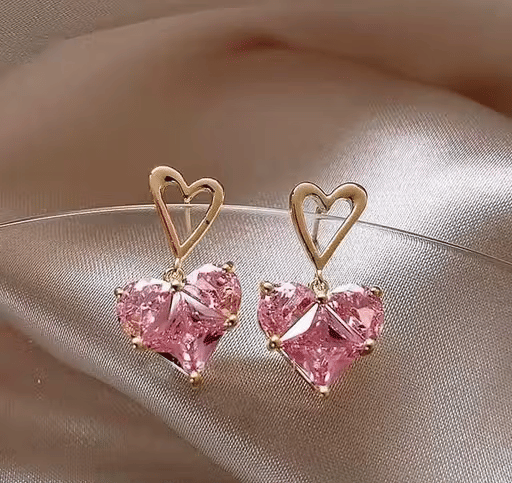     			Generic vijay Pink Drop Earrings ( Pack of 1 )