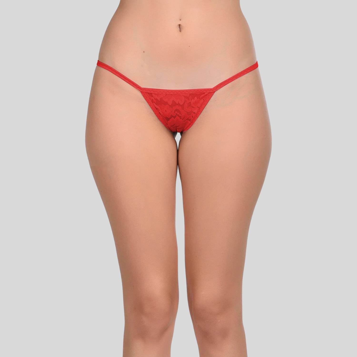     			LoveAasan Pack of 1 Lace Bikini For Women ( White )