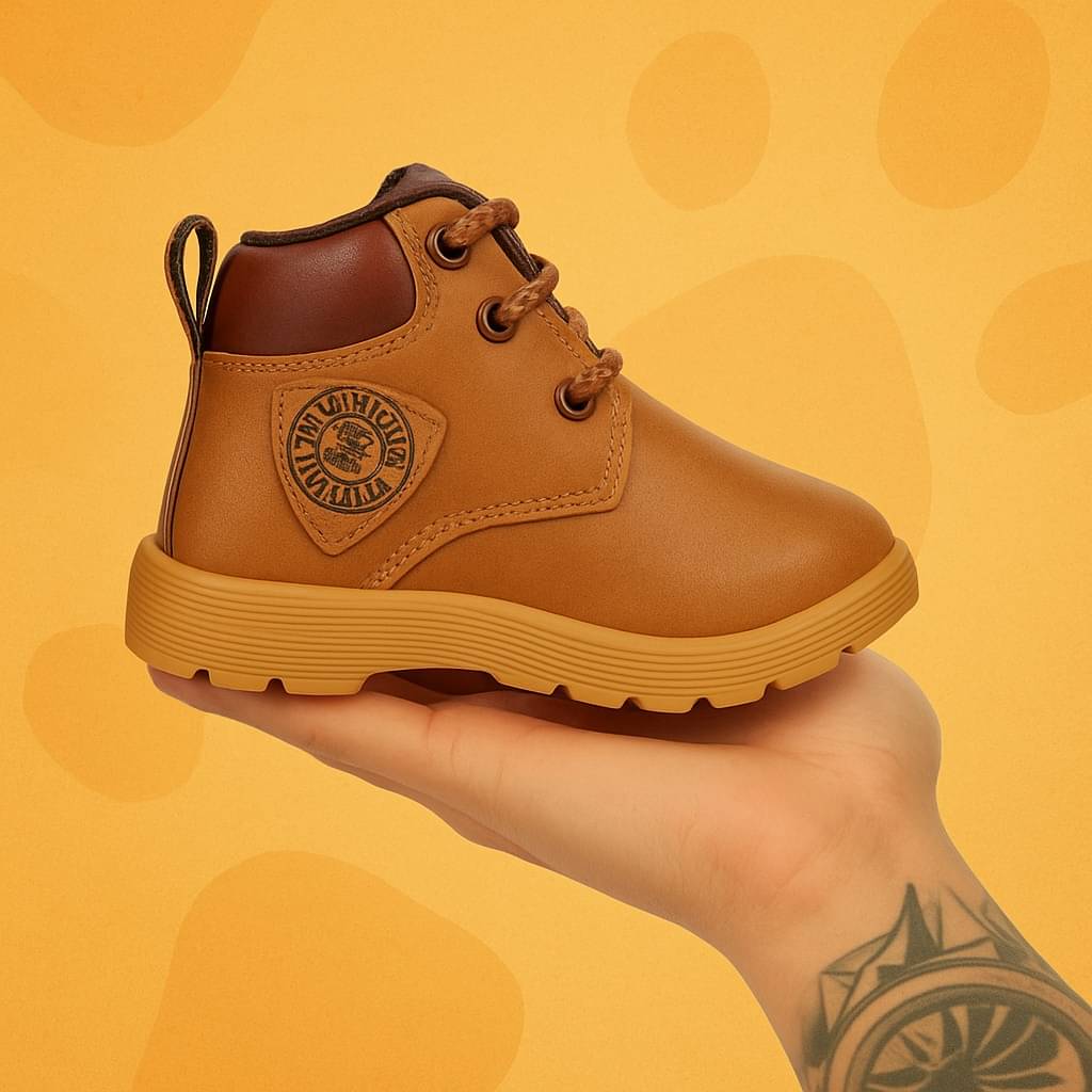     			PENNEN - Brown Boy's Sneakers ( 1 Pair )