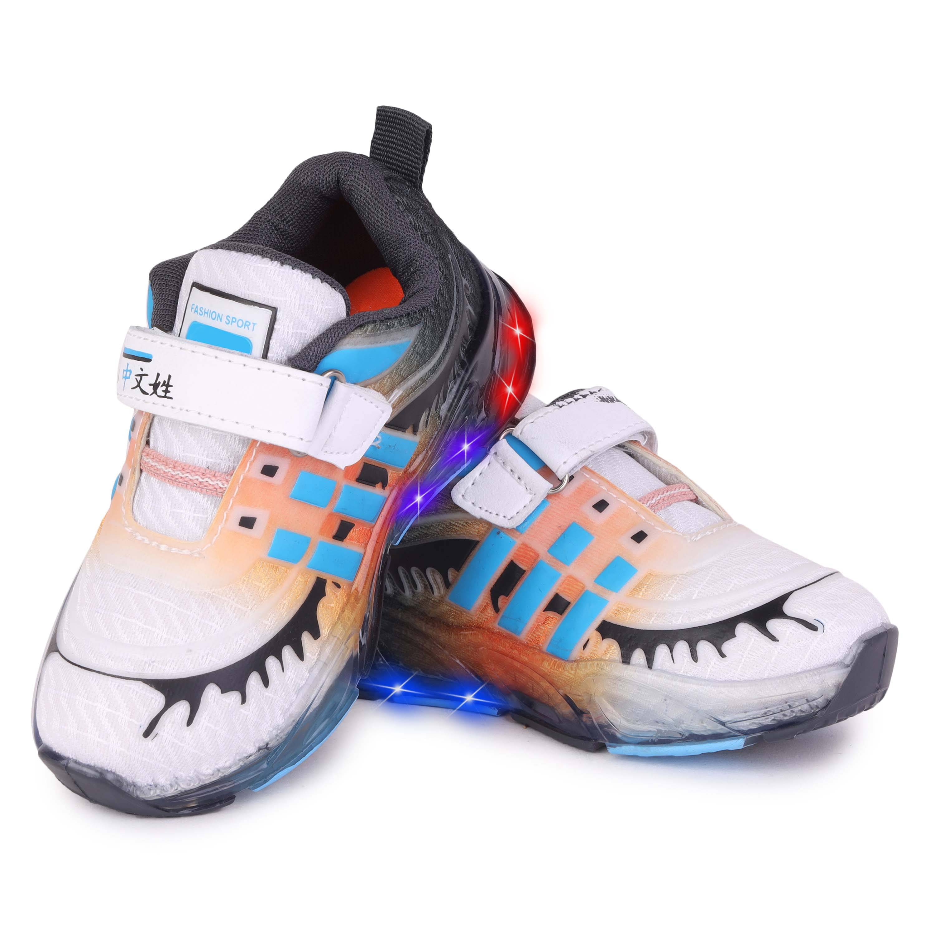     			PENNEN - White Boy's Sneakers ( 1 Pair )