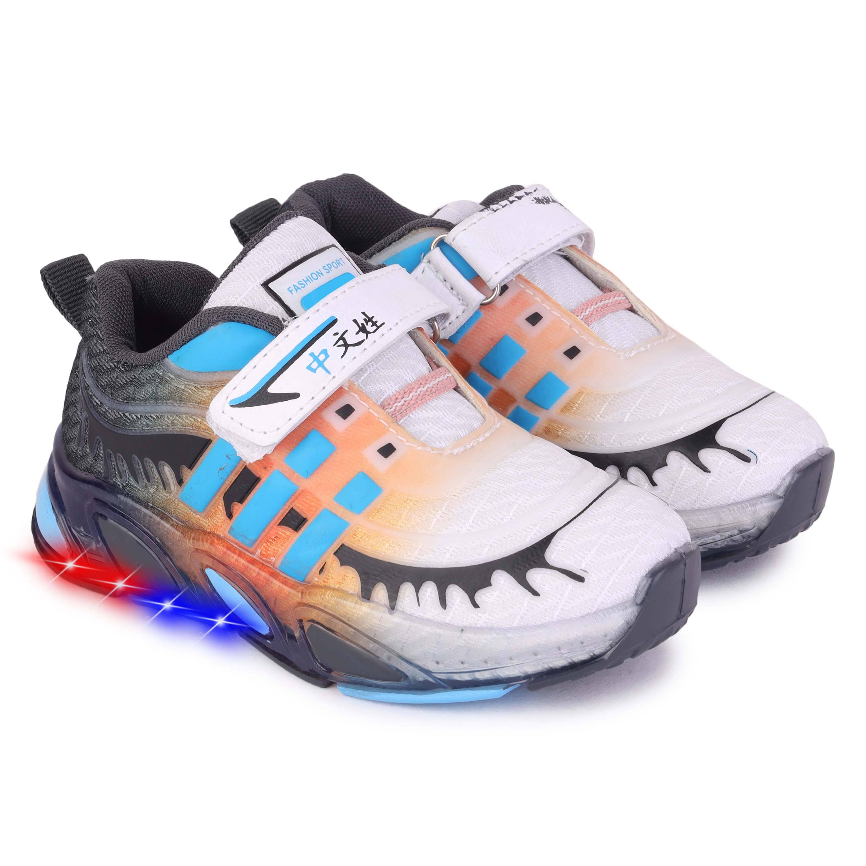    			PENNEN - White Boy's Sneakers ( 1 Pair )