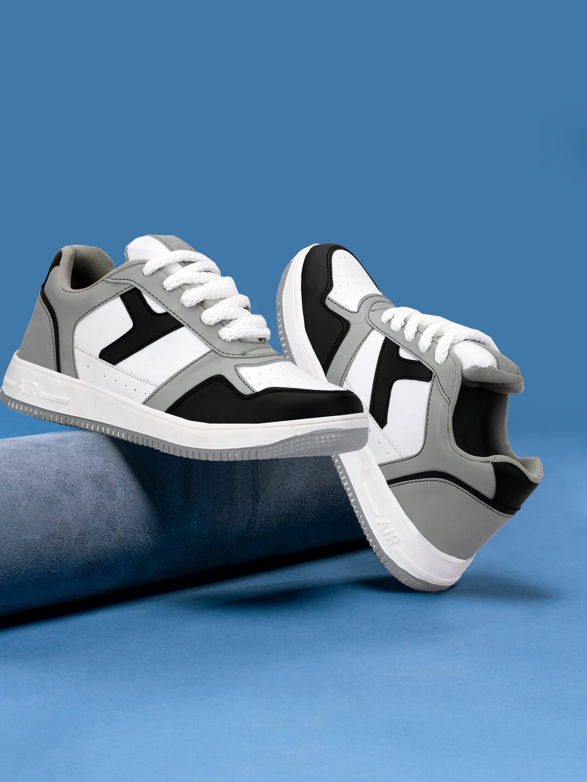     			wrizt  mens casual shoes Grey Men's Lifestyle Shoes