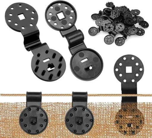 100pcs Shade Net Heavy Duty Lock Gripper/Clips for Greenhouse & Home 100pcs Shade Net Heavy Duty Lock Gripper/Clips for Greenhouse & Home