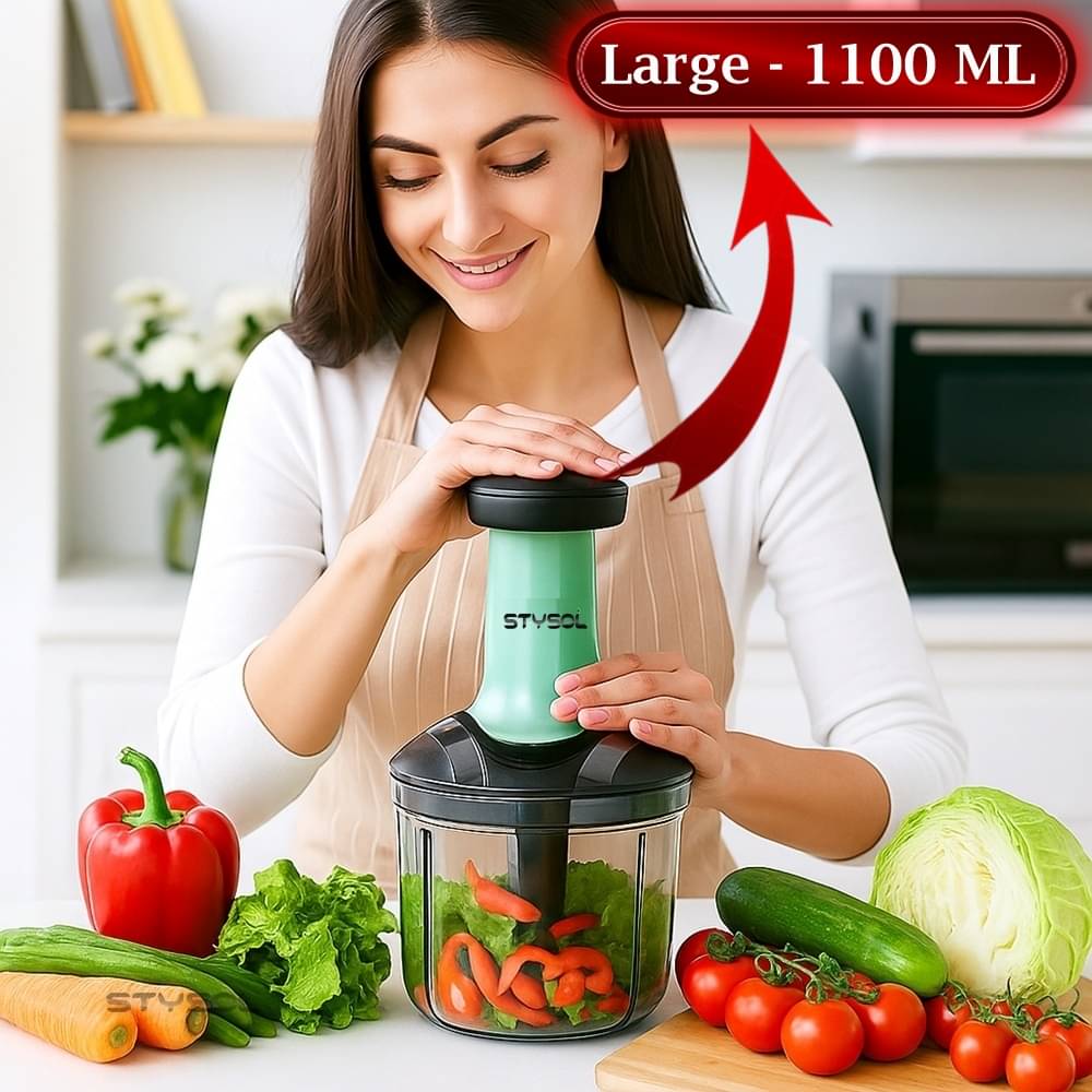 1100ml Premium Large Push Chopper 6 Blades Onion Chopper Vegetable Cutter Vegetable Chopper Chopper Cutter Onion Cutters Dry Fruit Cutter Veg Cutter Garlic Chopper Hand Chopper Handy Chopper 1100ml Premium Large Push Chopper 6 Blades Onion Chopper Vegetable Cutter Vegetable Chopper Chopper Cutter Onion Cutters Dry Fruit Cutter Veg Cutter Garlic Chopper Hand Chopper Handy Chopper