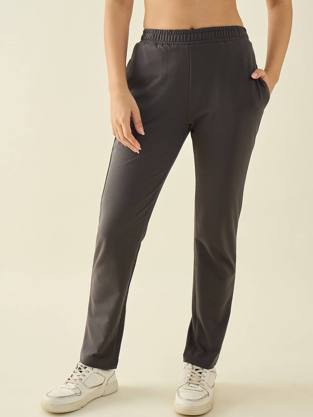     			98 Degree North Women Cotton Sports Trackpants