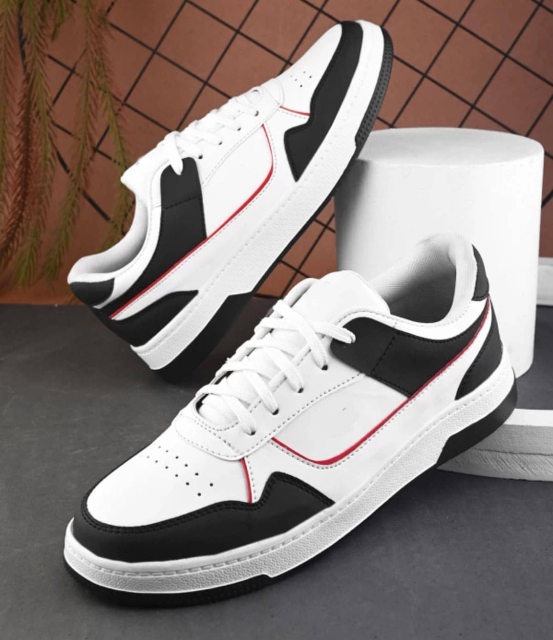     			ADISO  Casual Sneakers for Men Black Men's Outdoor Shoes