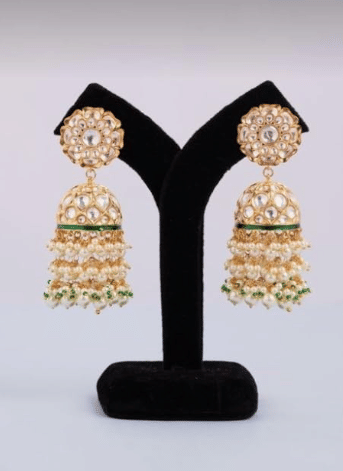     			DISPLAY ZONE Earring Display Stand and Organiser, Black Jewellery Holder for Counter Display, T-Shape Showpiece (Black)
