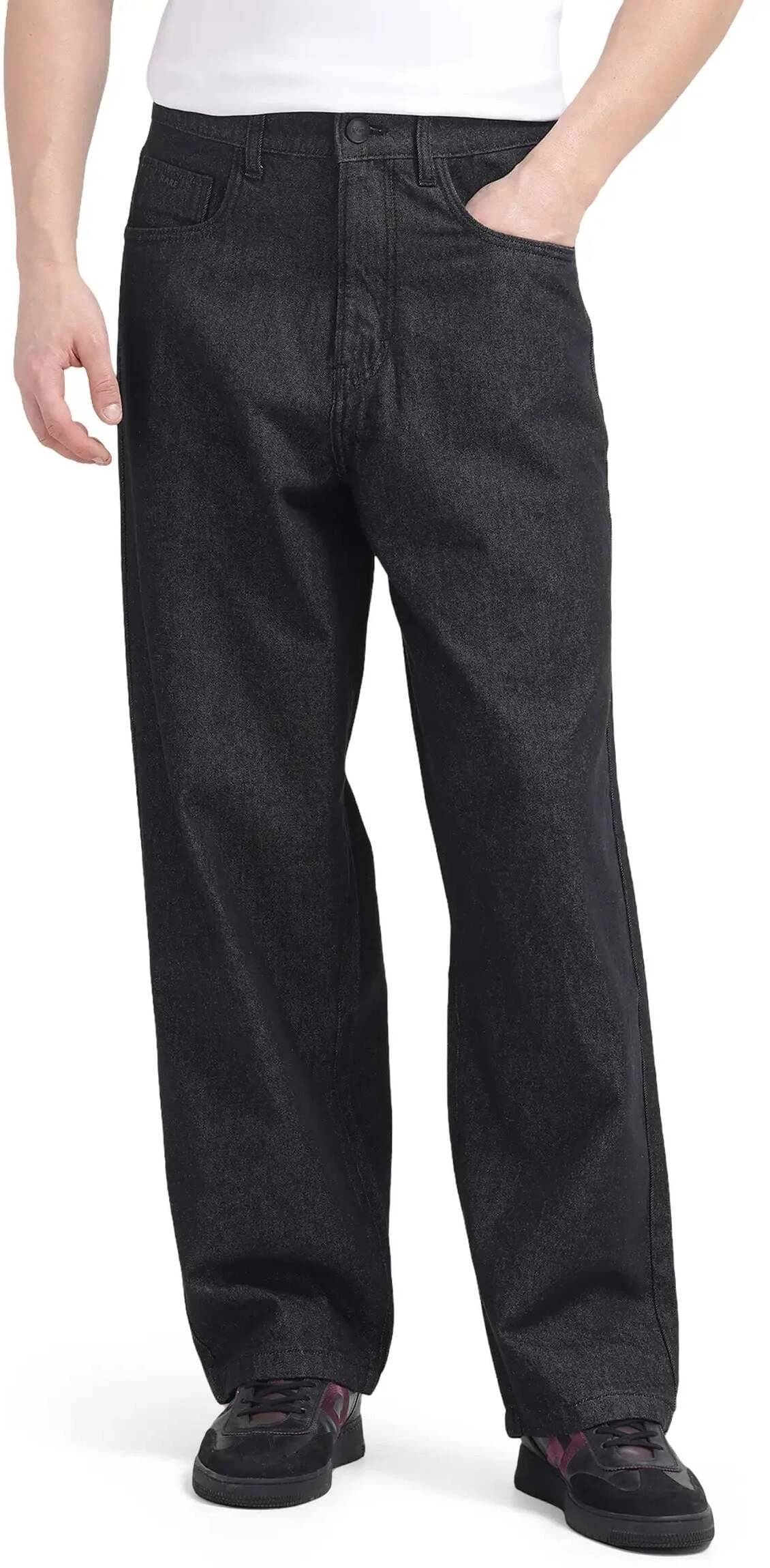 FUDE PRIDE Clean Look Men's Jeans - Dark Grey ( Pack of 1 ) FUDE PRIDE Clean Look Men's Jeans - Dark Grey ( Pack of 1 )