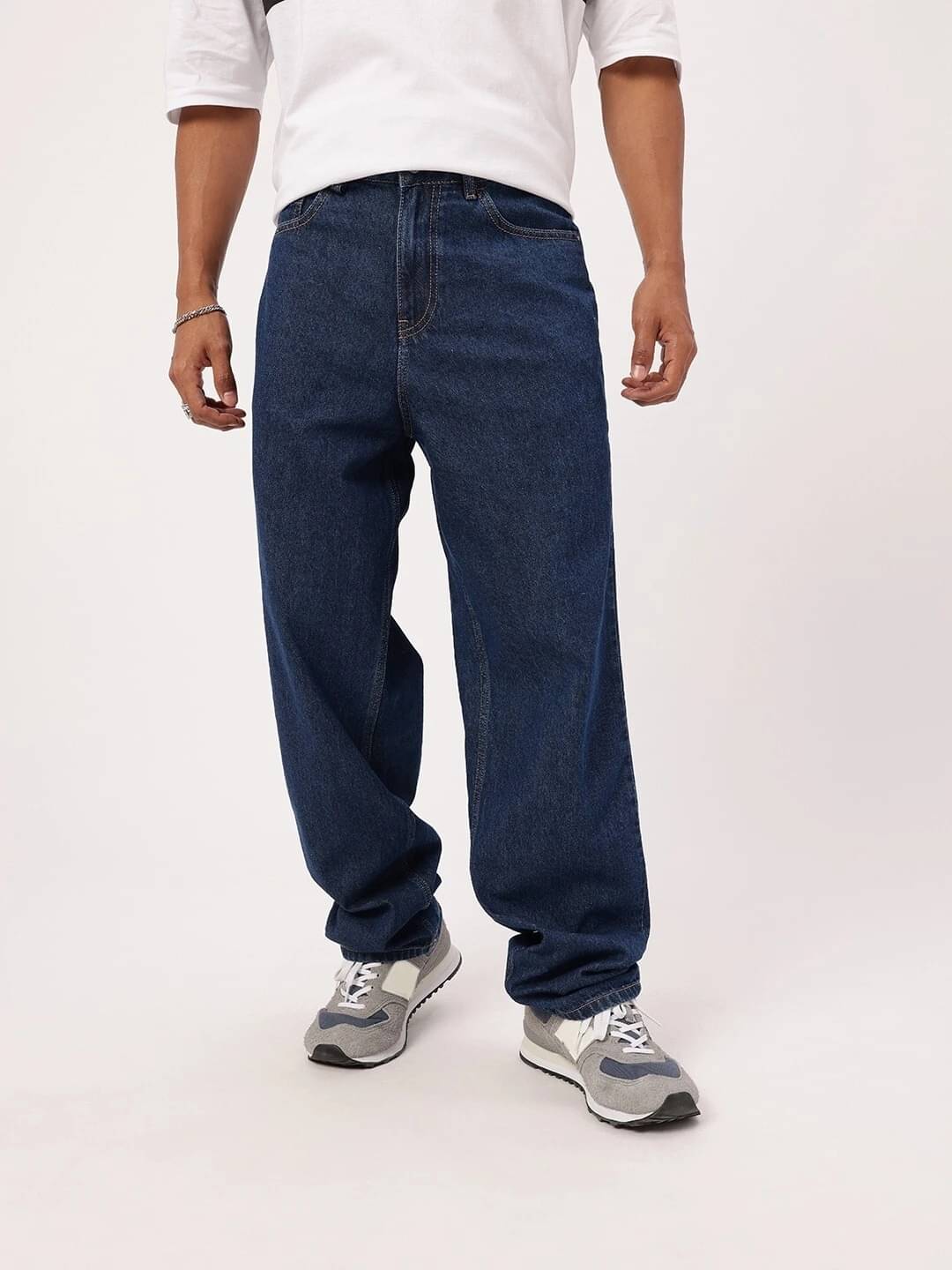     			FUDE PRIDE Clean Look Men's Jeans - Dark Blue ( Pack of 1 )