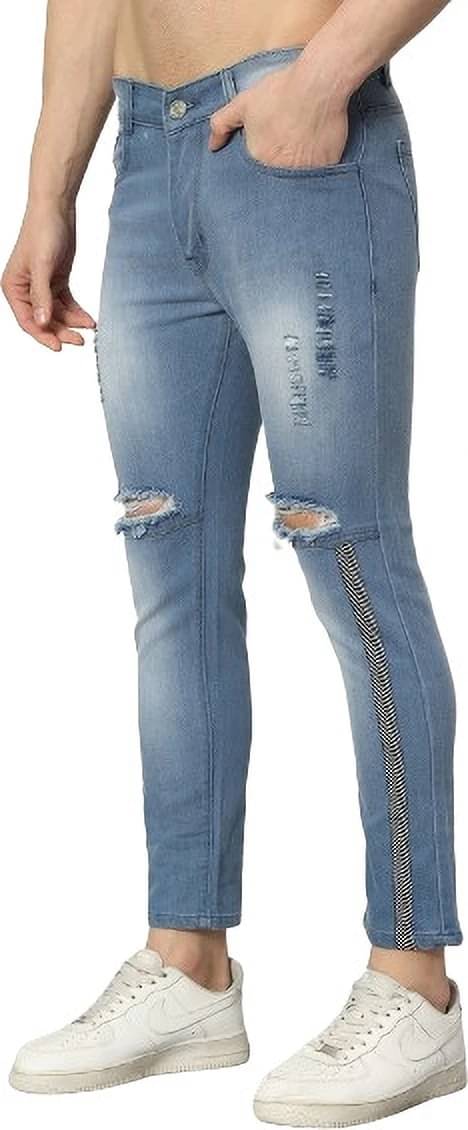     			FUDE PRIDE Slim Fit Faded Men's Jeans - Blue ( Pack of 1 )
