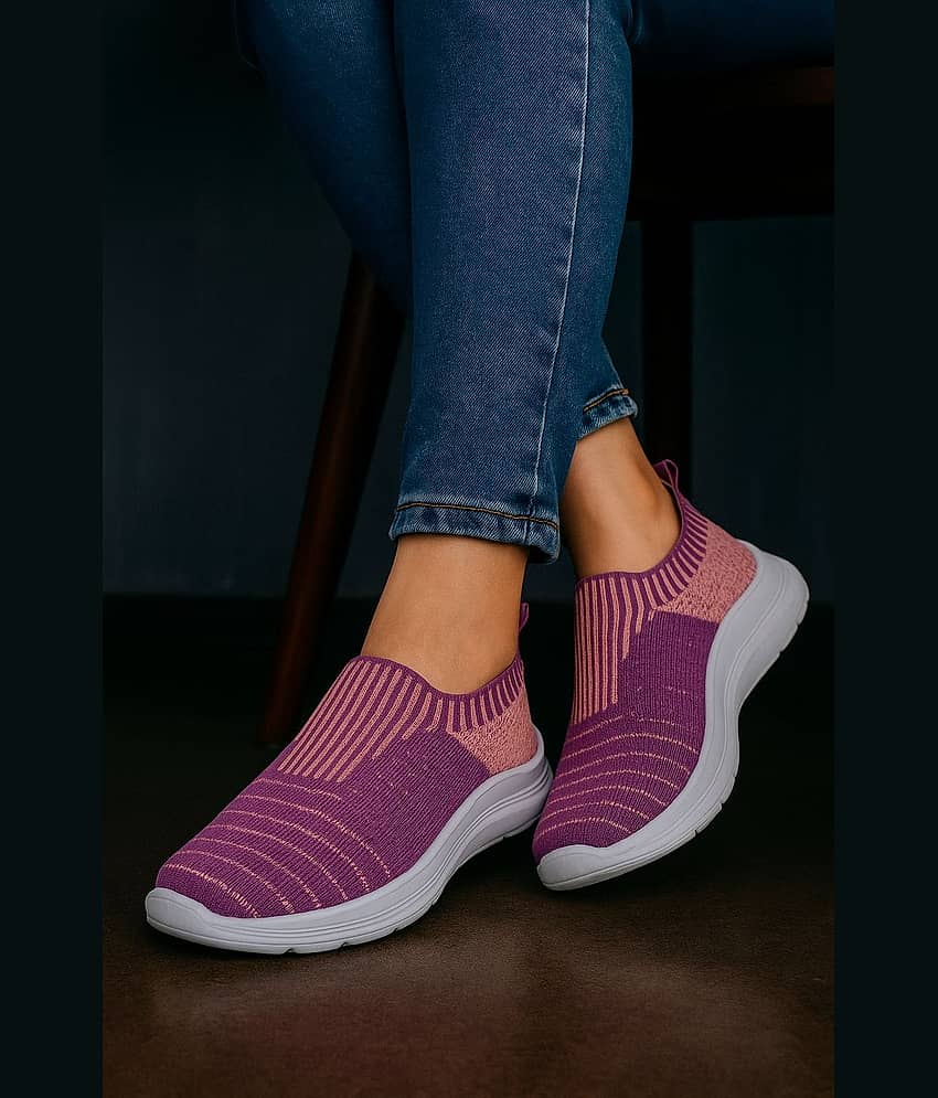 Fabbmate Peach Women's Sneakers - Casual Shoes | Buy online on ZillyBuy