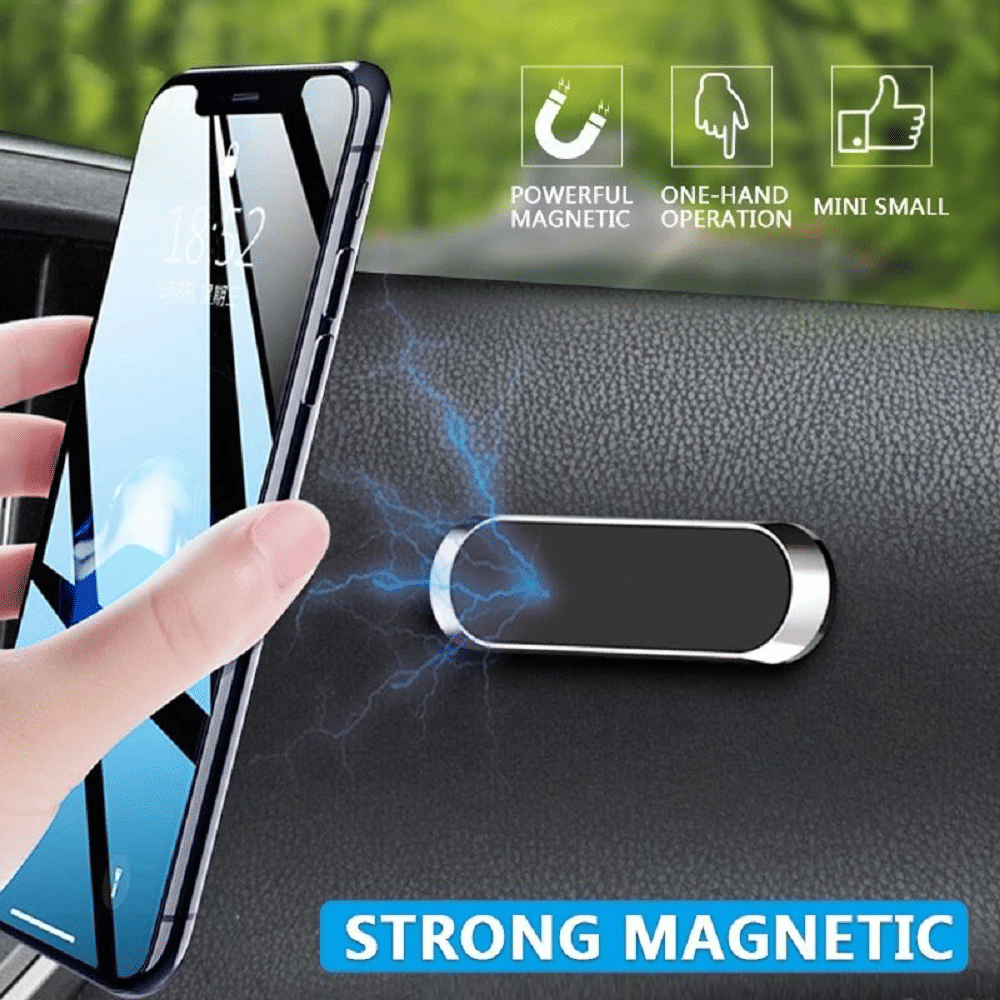     			HUG PUPPY Dashboard & Windshield Magnetic Car Mobile Holder - Black
