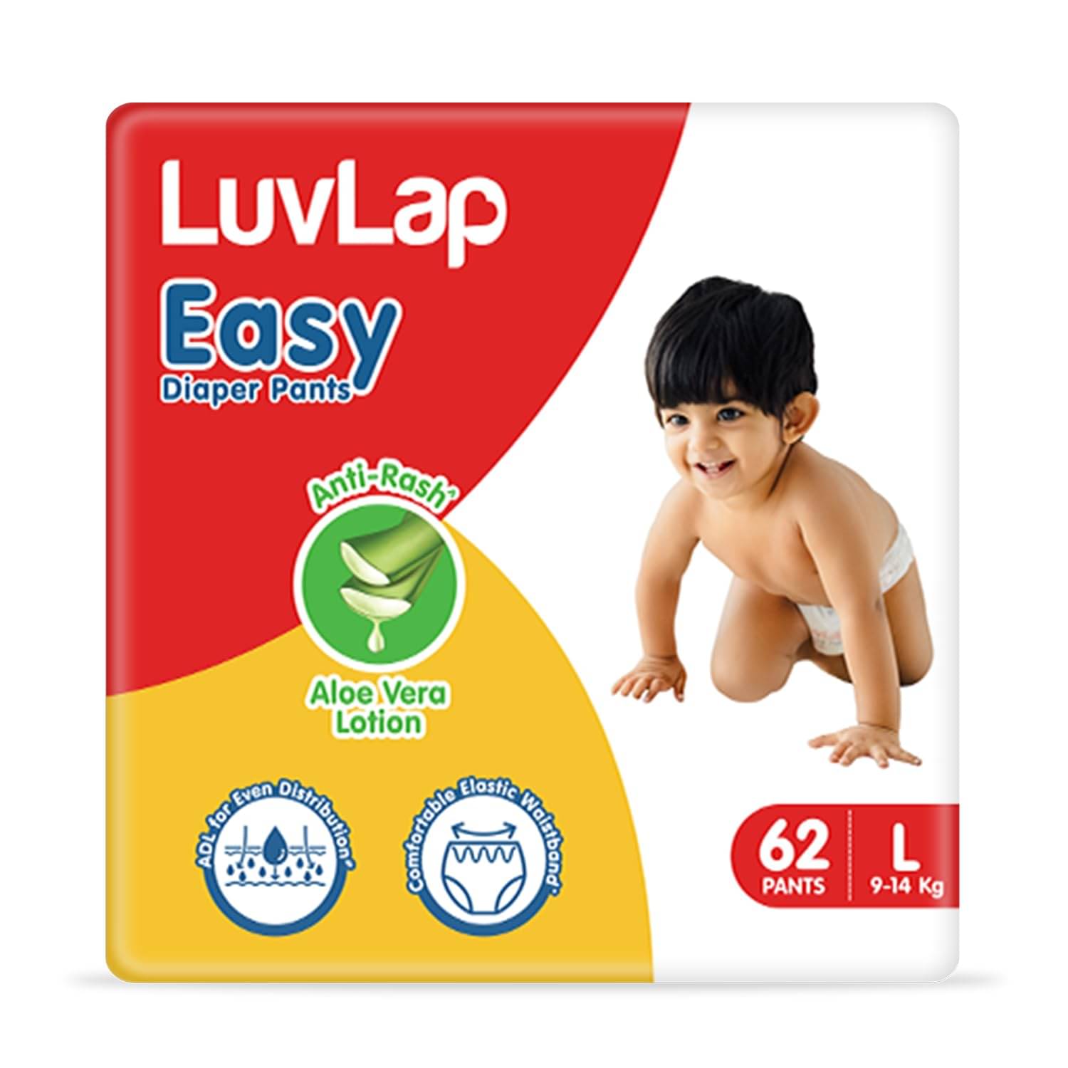     			LuvLap baby diaper L Diaper Pants ( Pack of 1 )